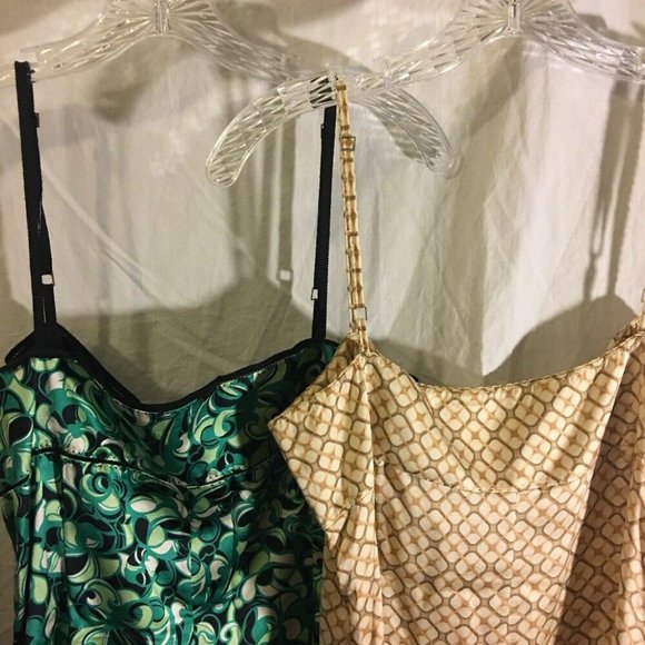 Elie Tahari Print Camisoles Lot of 2 - Y2K - Picture 3 of 8
